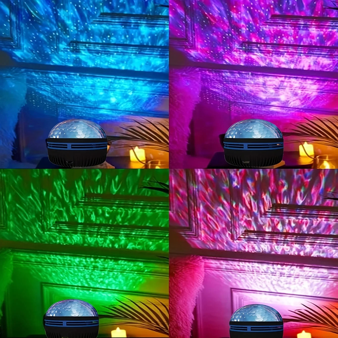 KHOSA CLOTHING™ Galaxy and Water Ocean Wave Projector For Bedroom