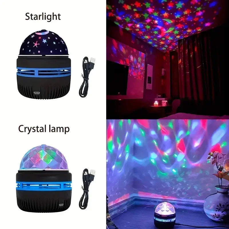 KHOSA CLOTHING™ Galaxy and Water Ocean Wave Projector For Bedroom