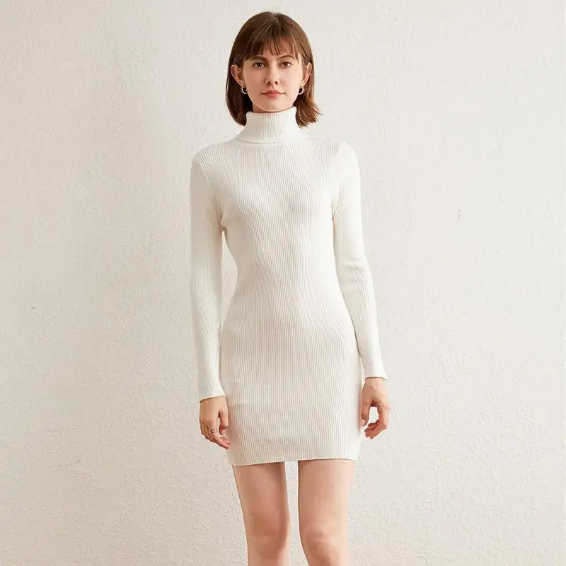 KHOSA CLOTHING™ Turtleneck One piece Women's Dresses