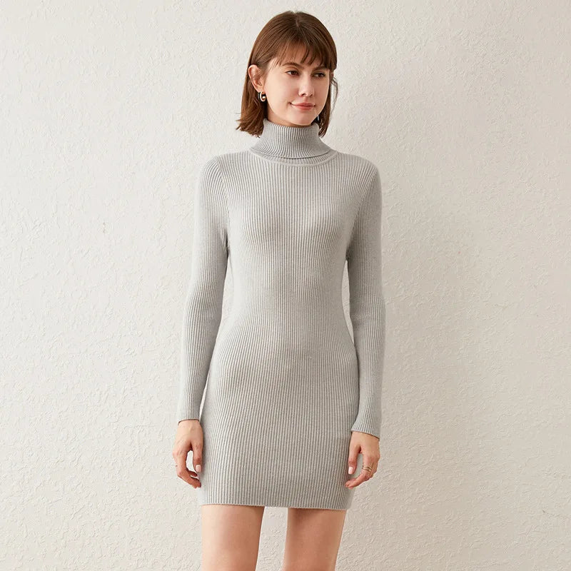 KHOSA CLOTHING™ Turtleneck One piece Women's Dresses