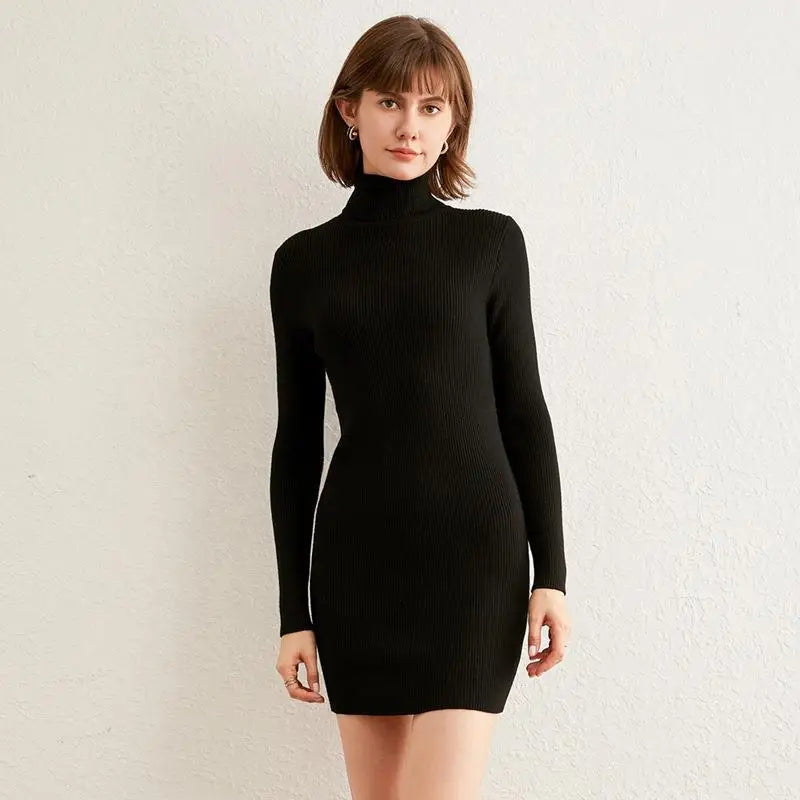 KHOSA CLOTHING™ Turtleneck One piece Women's Dresses