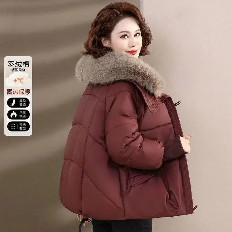 KHOSA CLOTHING™ 2025 Down cotton Jacket Women Parka