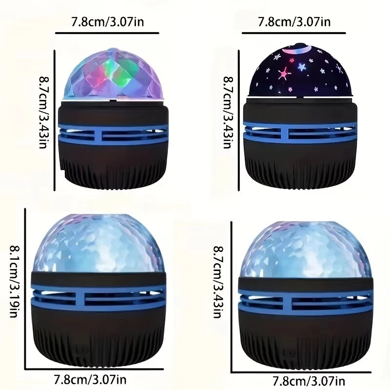 KHOSA CLOTHING™ Galaxy and Water Ocean Wave Projector For Bedroom