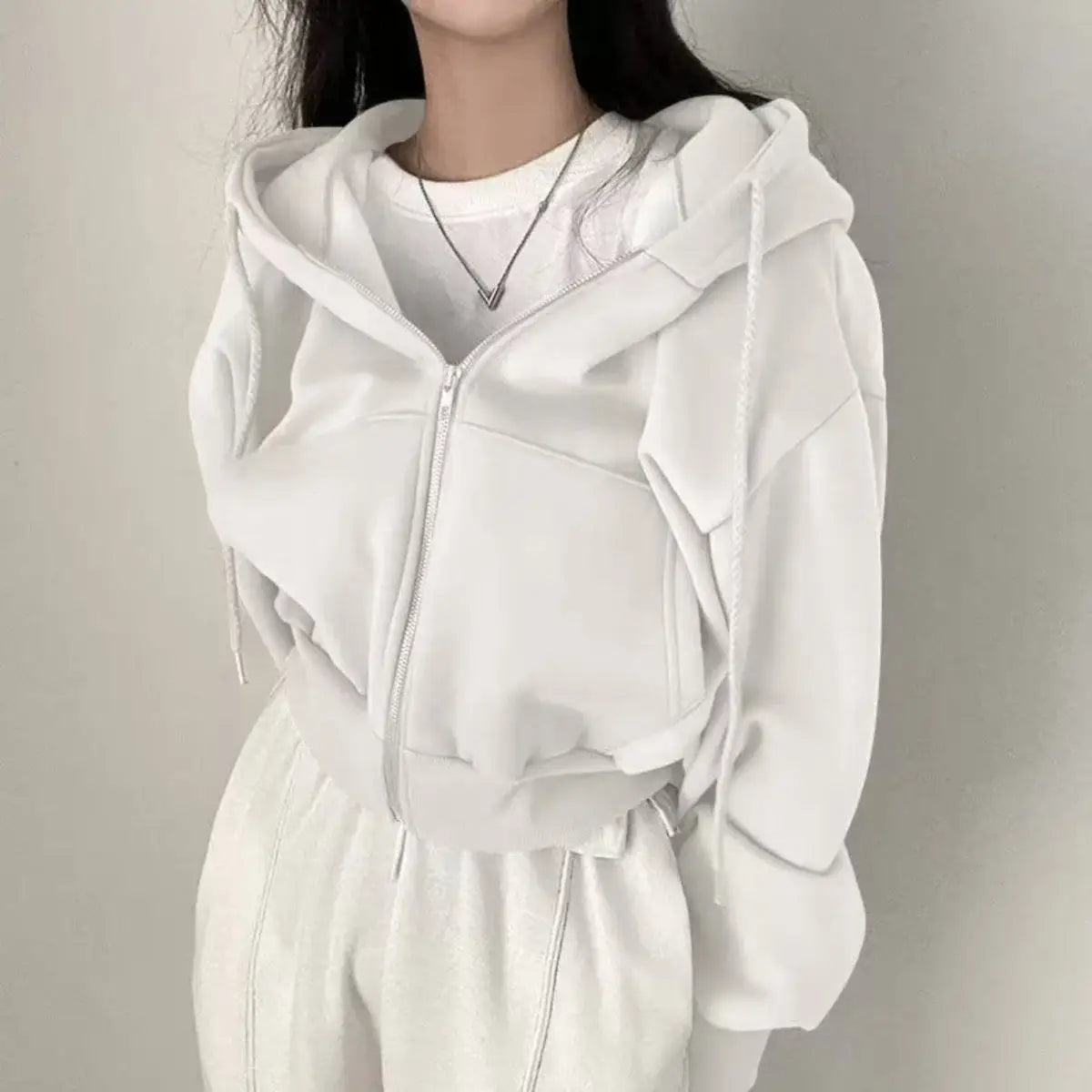 KHOSA CLOTHING™ Oversized Zip-Up Hoodie