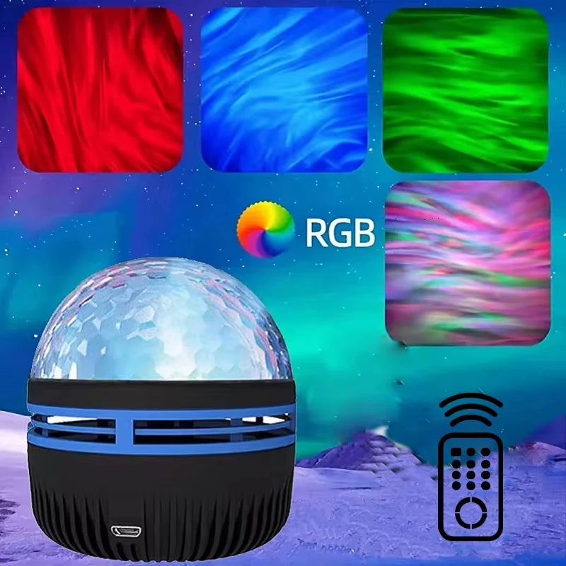 KHOSA CLOTHING™ Galaxy and Water Ocean Wave Projector For Bedroom