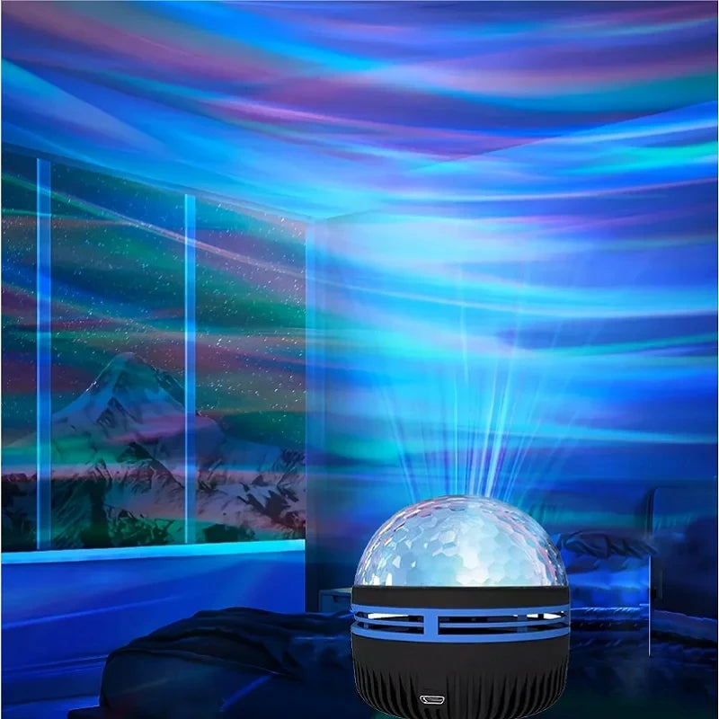 KHOSA CLOTHING™ Galaxy and Water Ocean Wave Projector For Bedroom